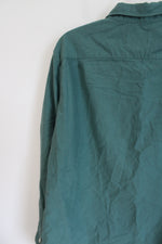 American Eagle Green Button Down Shirt | L