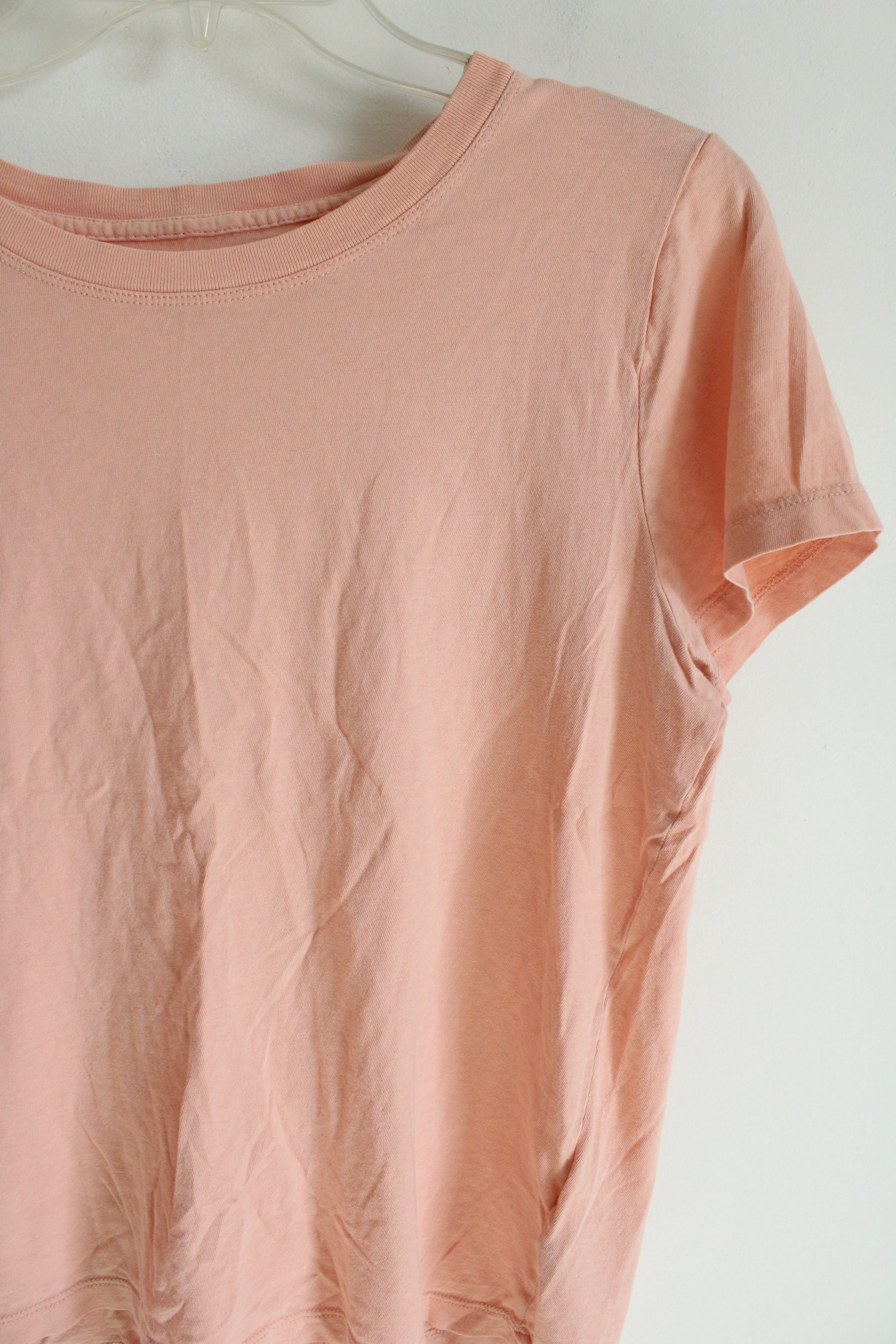 J.Crew Mercantile Broken-In Peach Short Sleeved Tee | S