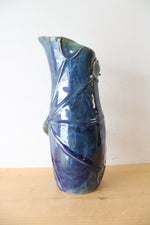 Yi Lin Arts And Treasures Blue & Green Flower Ceramic Vase