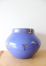 Ecco Nova Blue Medieval Monarch Porcelain Planter