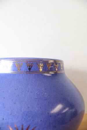 Ecco Nova Blue Medieval Monarch Porcelain Planter