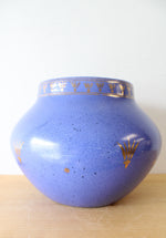 Ecco Nova Blue Medieval Monarch Porcelain Planter