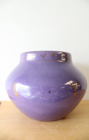 Ecco Nova Purple Medieval Monarch Porcelain Planter