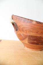 Wooden Handled Bowl