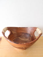 Wooden Handled Bowl