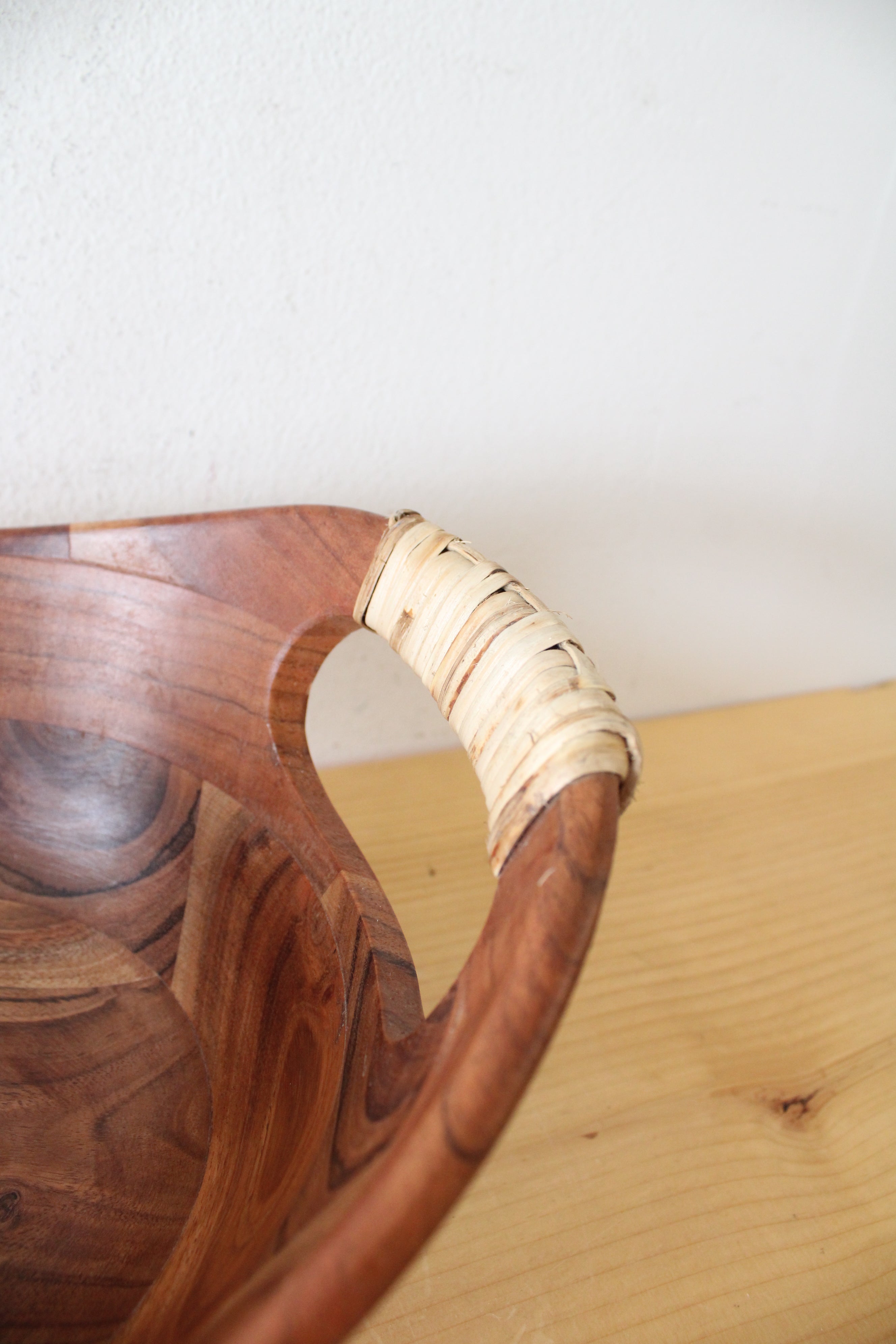 Wooden Handled Bowl