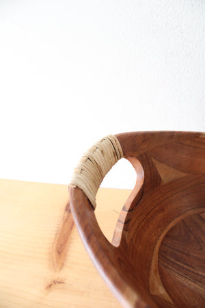 Wooden Handled Bowl