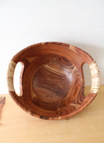 Wooden Handled Bowl