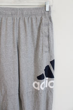 Adidas Light Gray Joggers | S