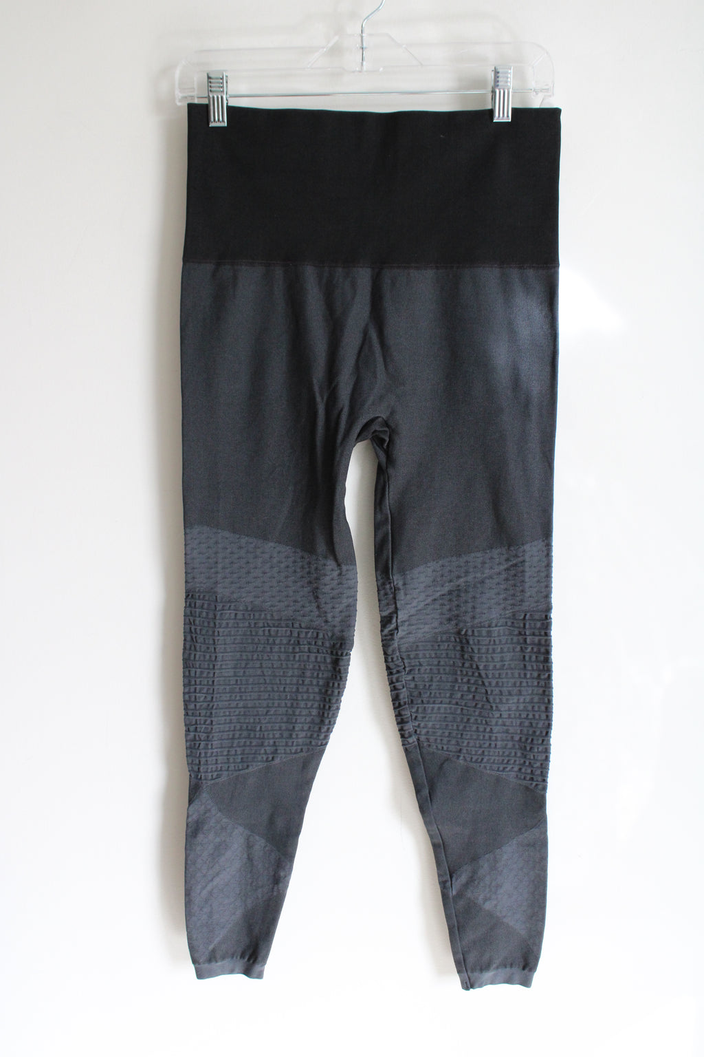 Spanx Black Color Blocked Leggings | XL