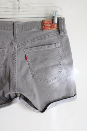 Levi Strauss Gray Denim Shorts | 29