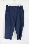 Reel Legends Performance Outfitters Navy Convertible Hiking Pants | XL (40/42)