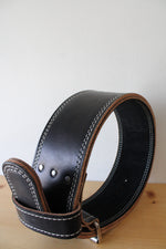 Rogue USA Black Leather Weight Lifting Belt