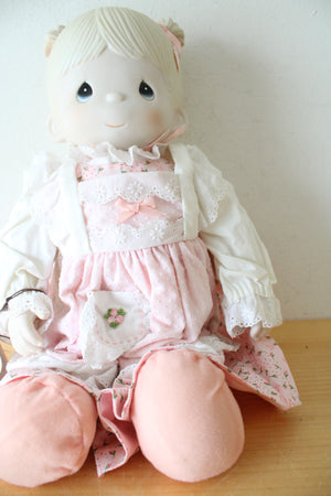 Precious Moments Porcelain & Cloth "Debbie" Doll