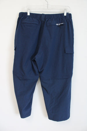 Reel Legends Performance Outfitters Navy Convertible Hiking Pants | XL (40/42)