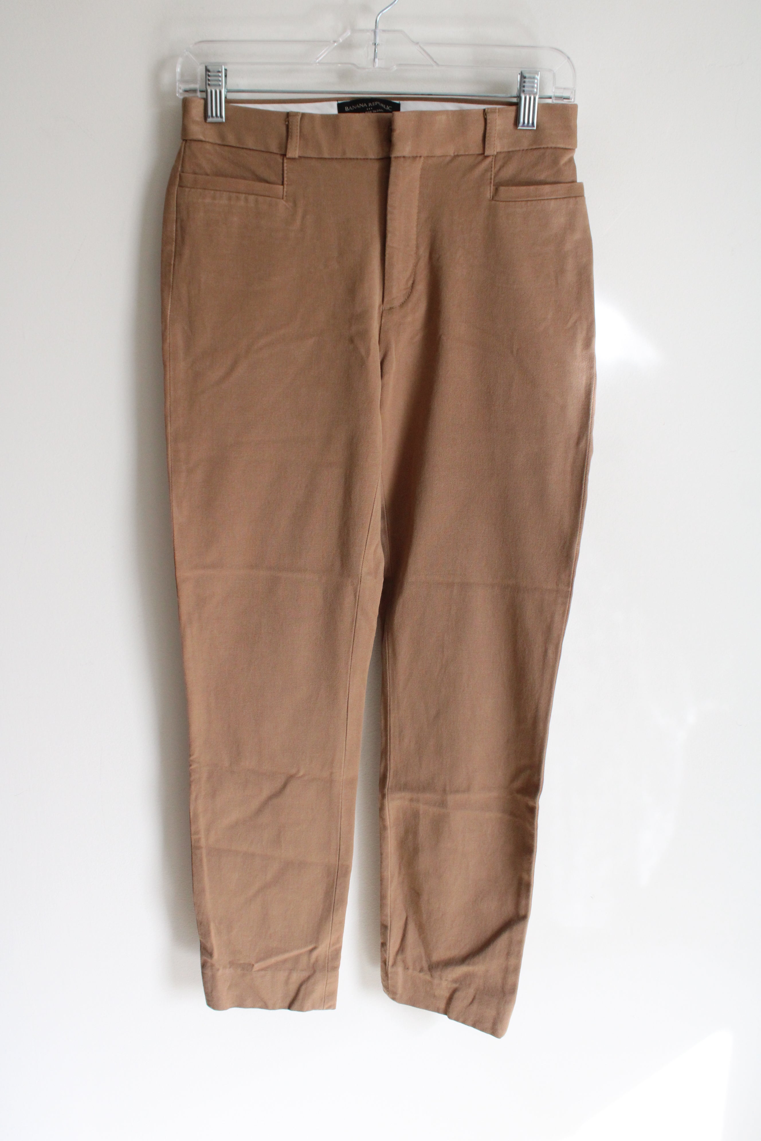 Banana Republic High Rise Sloan Brown Chino Pant | 2