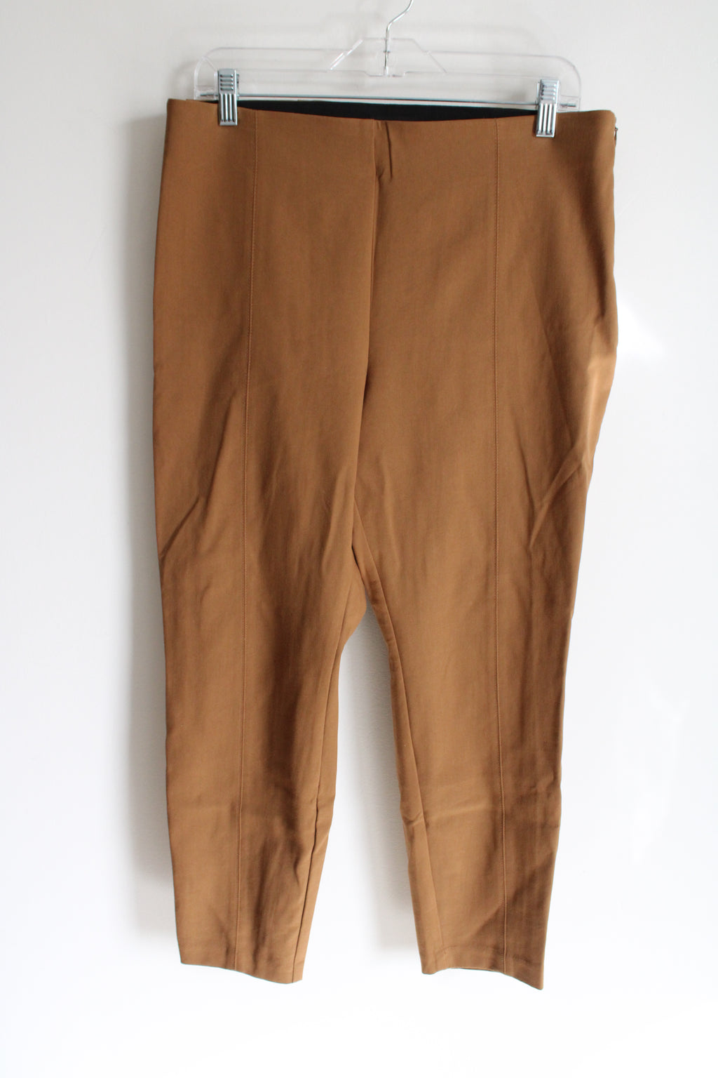 Talbots Brown Stretch Portland Pant | 14 Petite