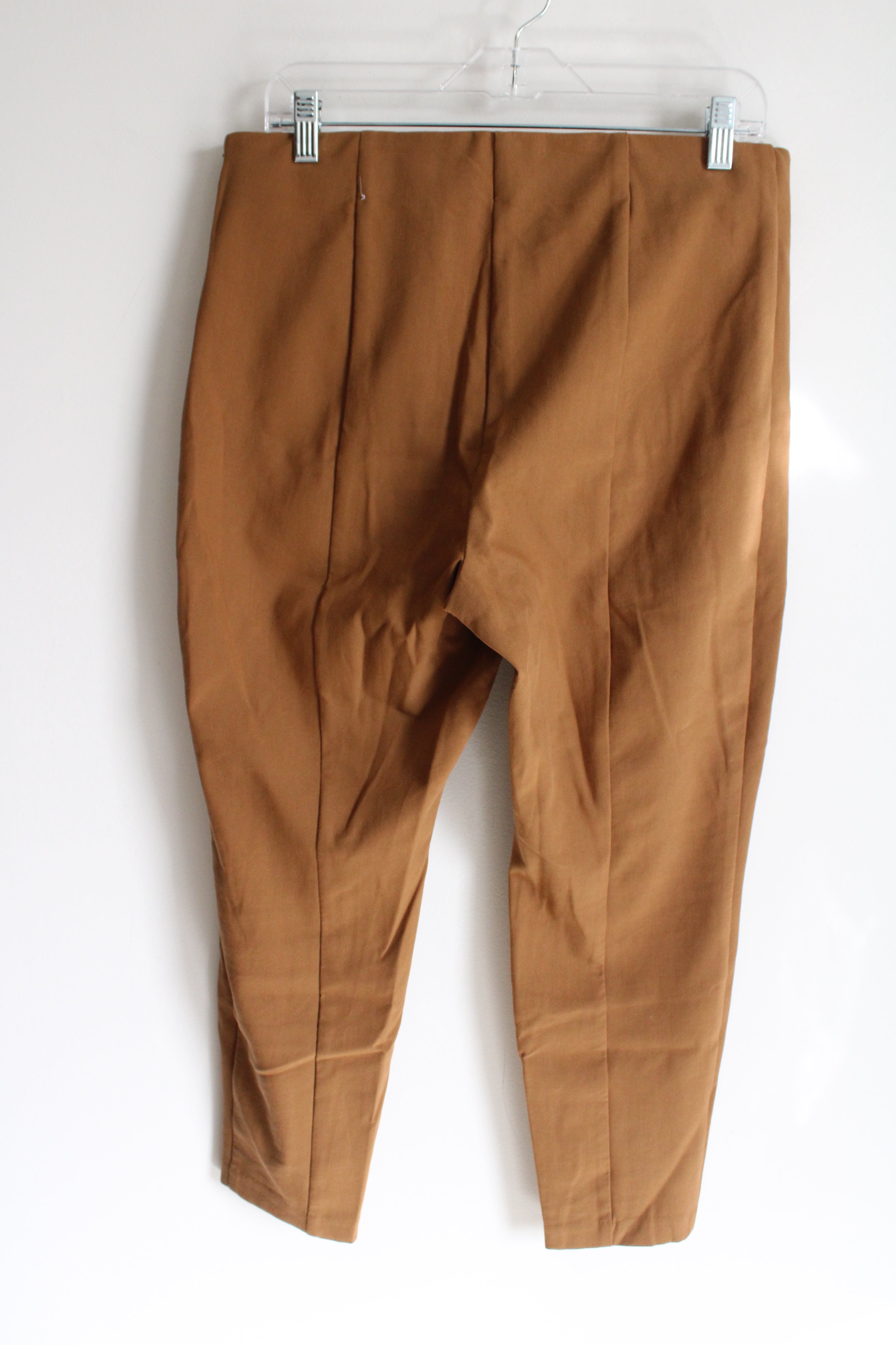 Talbots Brown Stretch Portland Pant | 14 Petite