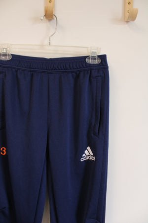 Adidas Navy Blue Joggers | L (14)