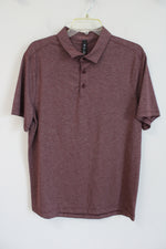 Lululemon Maroon Polo Shirt | L