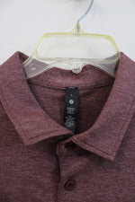 Lululemon Maroon Polo Shirt | L