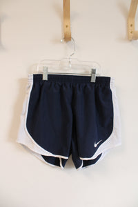 Nike Navy Blue Dri-Fit Activewear Shorts | L (12)