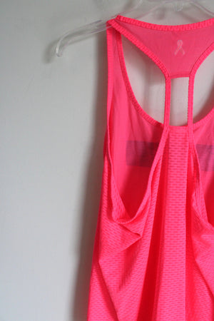 Under Armour Neon Pink Logo Tank | L