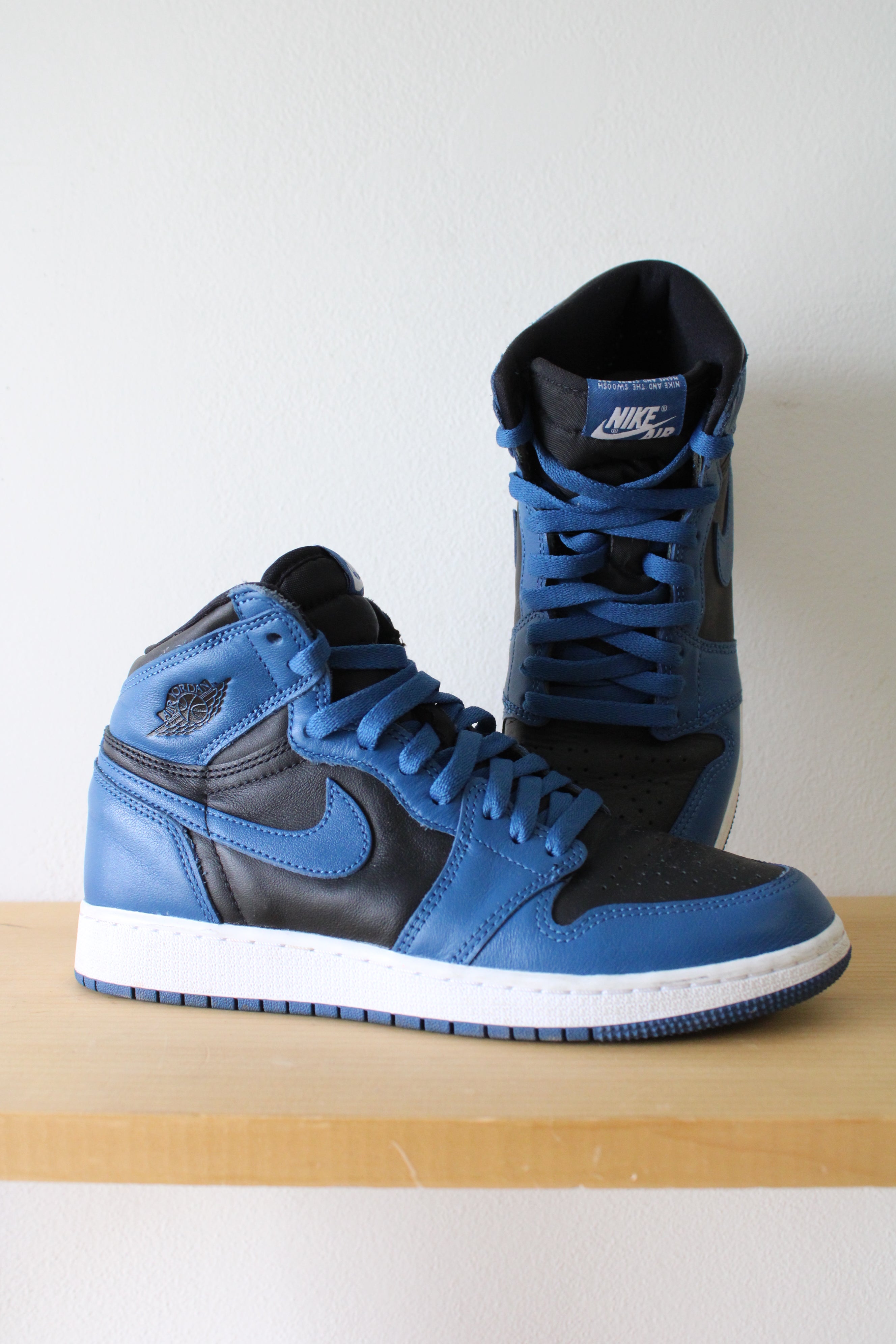 Nike Air Jordan 1 Retro High OG Dark Marina Blue Shoes Size 6 Jubilee Thrift