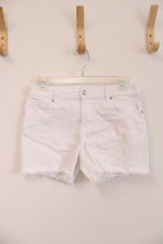 Cat & Jack White Jean Shorts | XL (14)