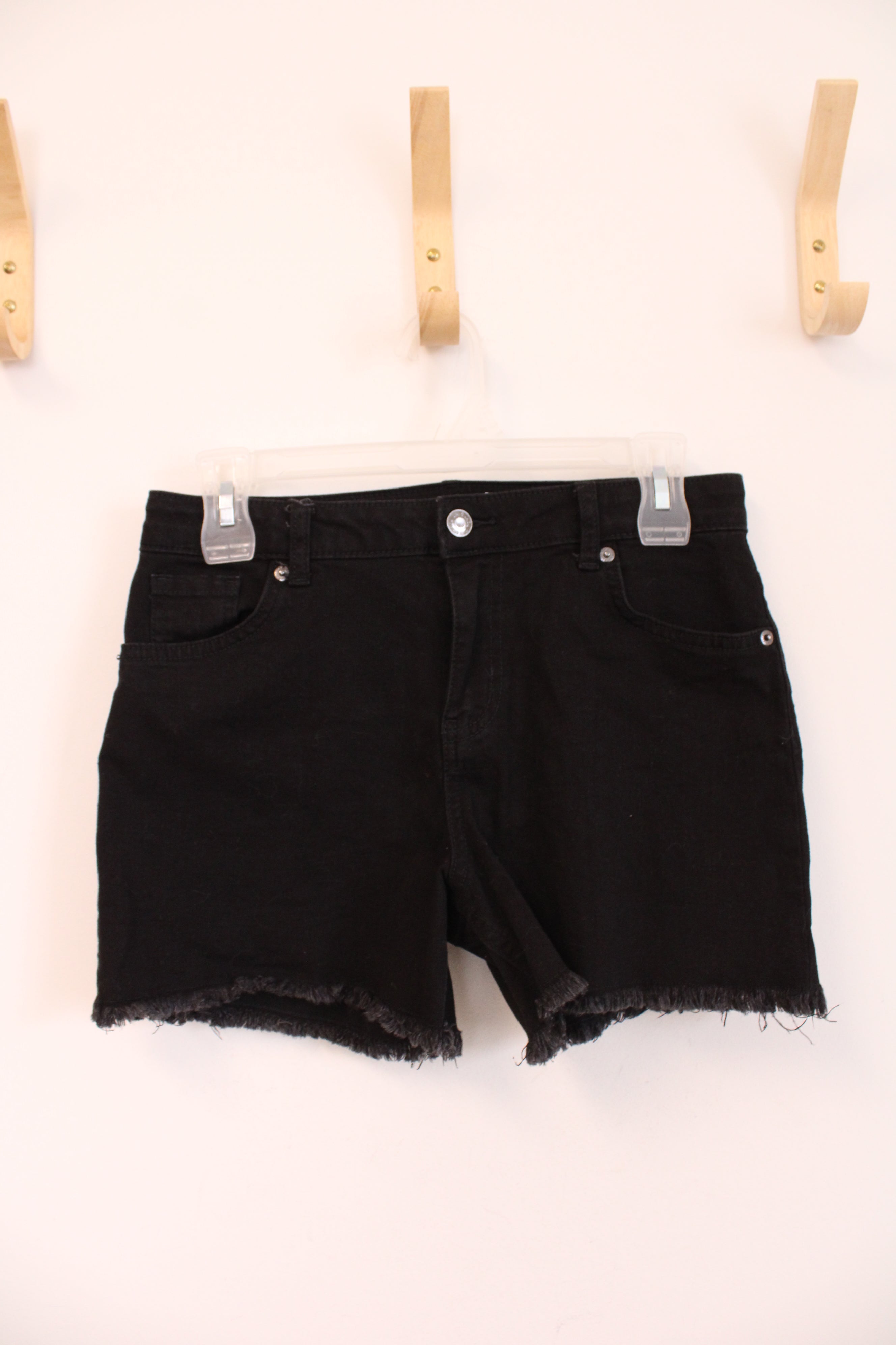 Cat & Jack Black Jean Shorts | XL (14)