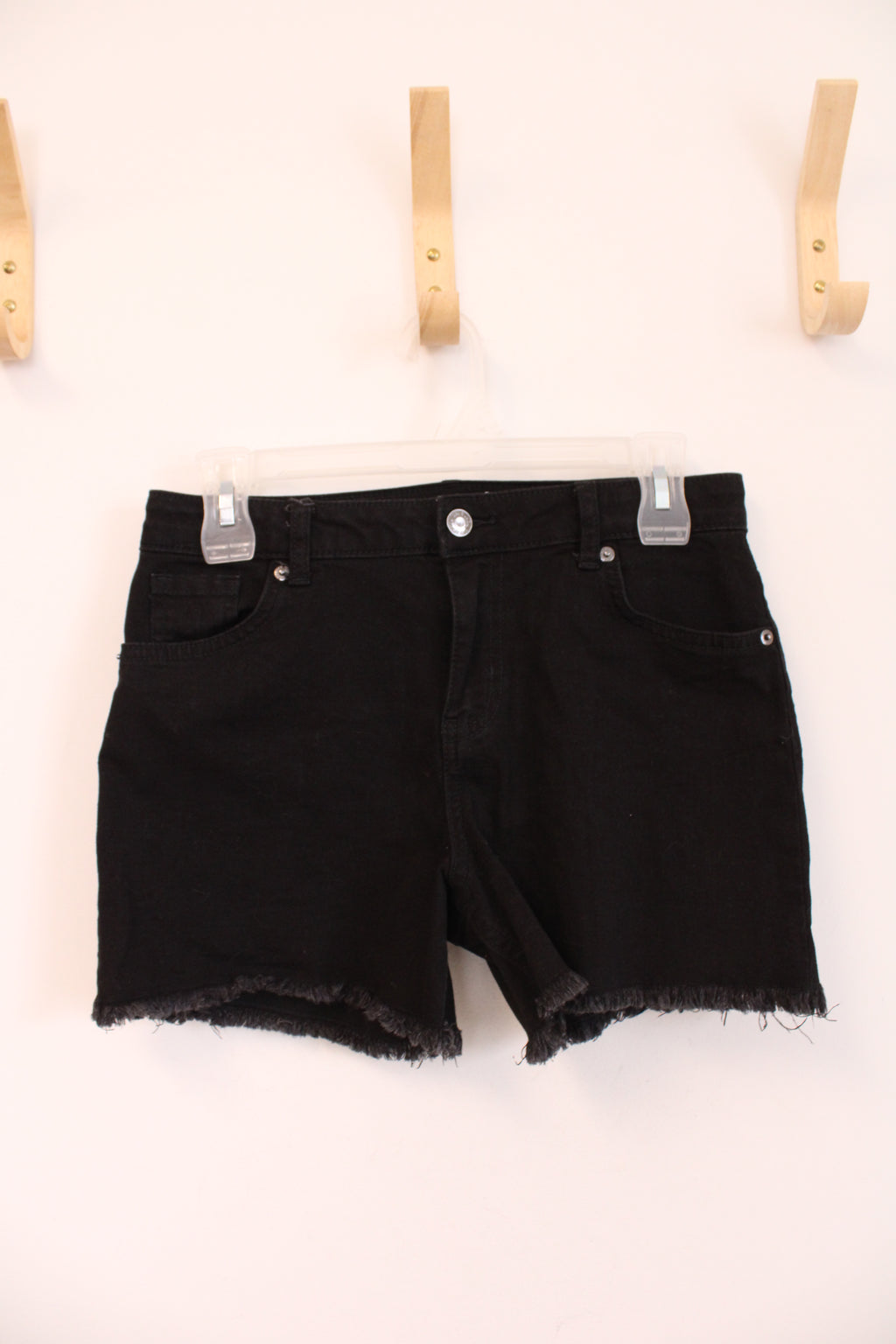 Cat & Jack Black Jean Shorts | XL (14)