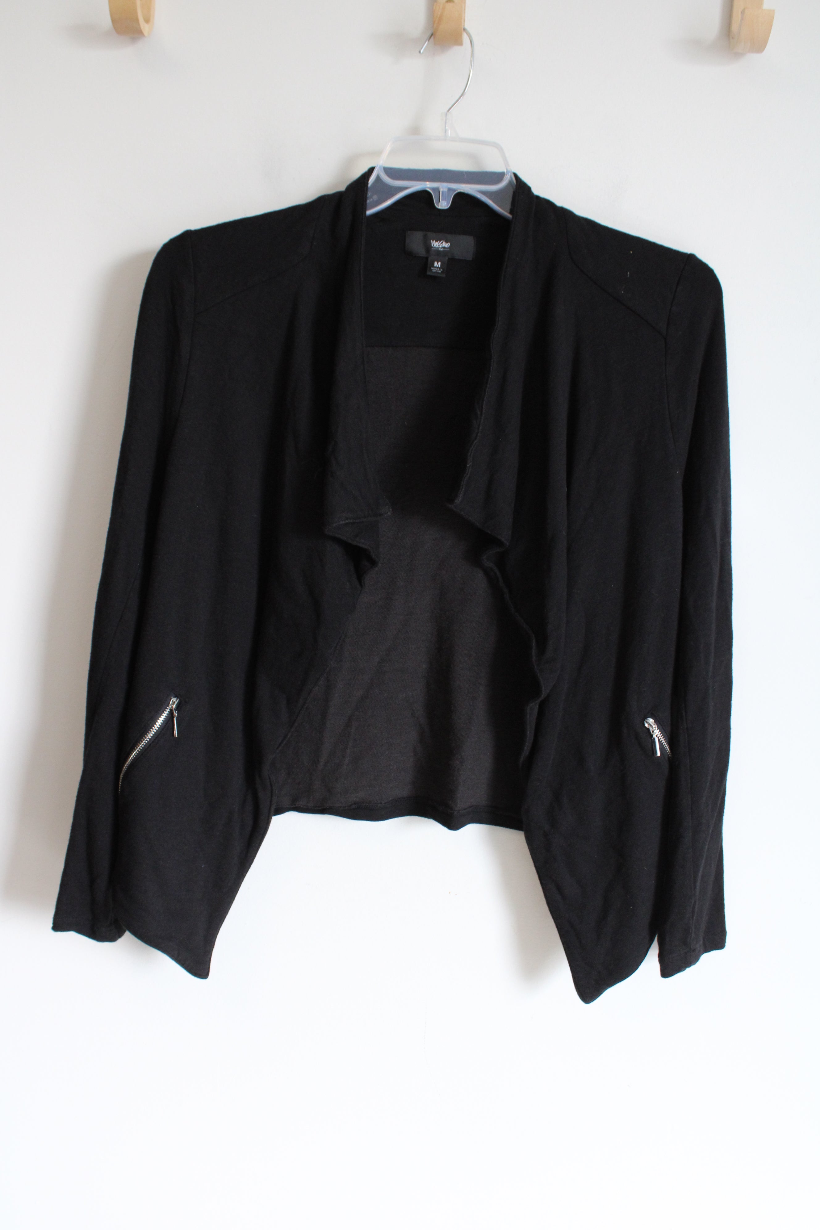 Mossimo Black Blazer Cardigan | M