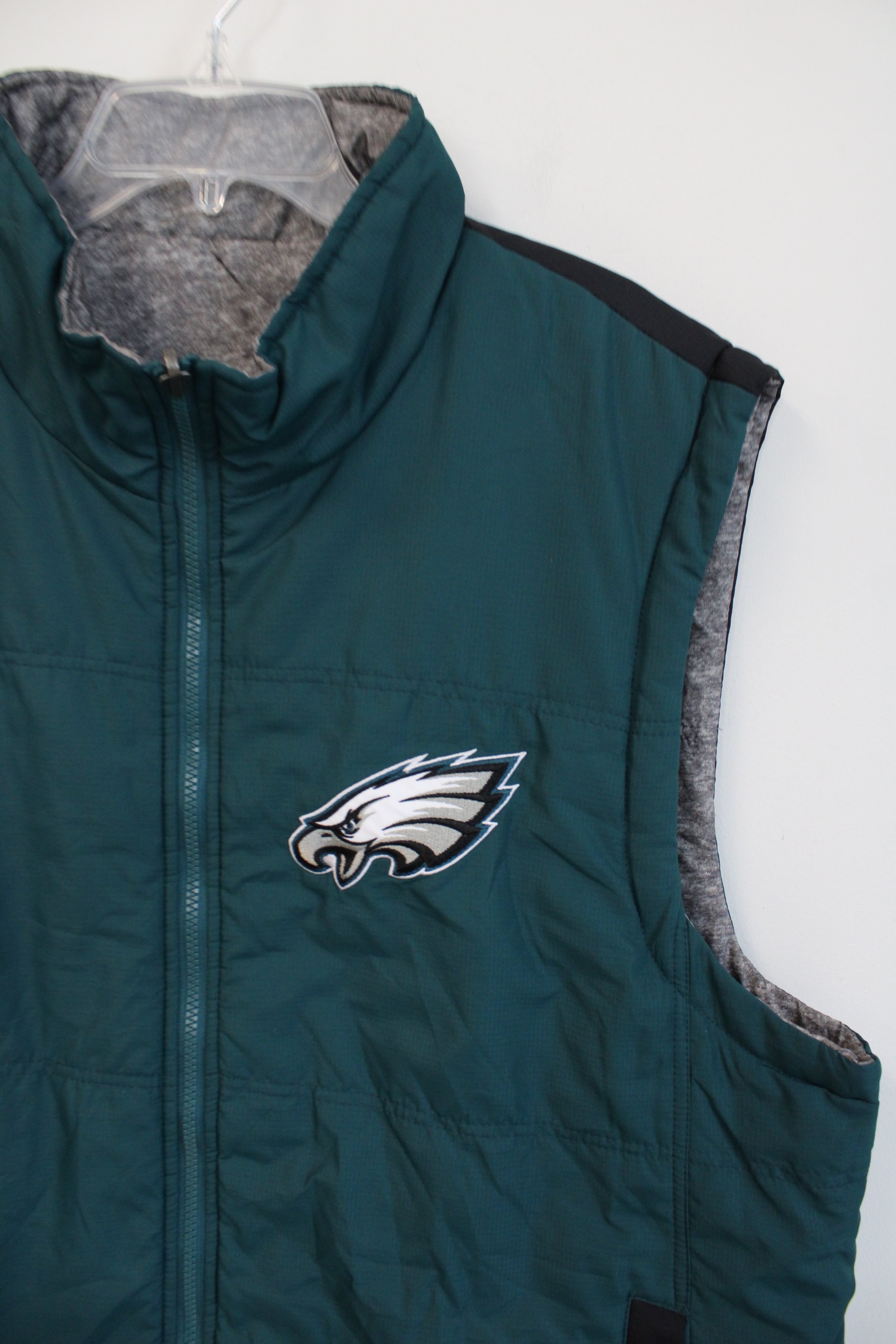 NFL Philadelphia Eagles Green & Black Vest | XL