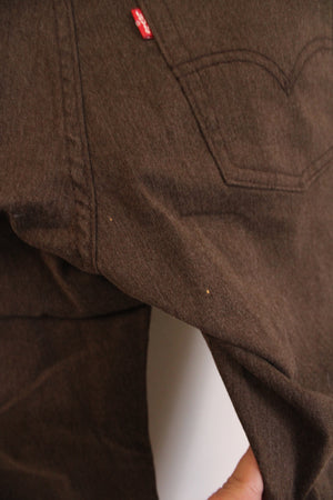 Levi's Brown Skinny Pants | 18