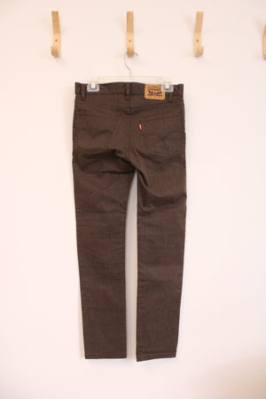 Levi's Brown Skinny Pants | 18