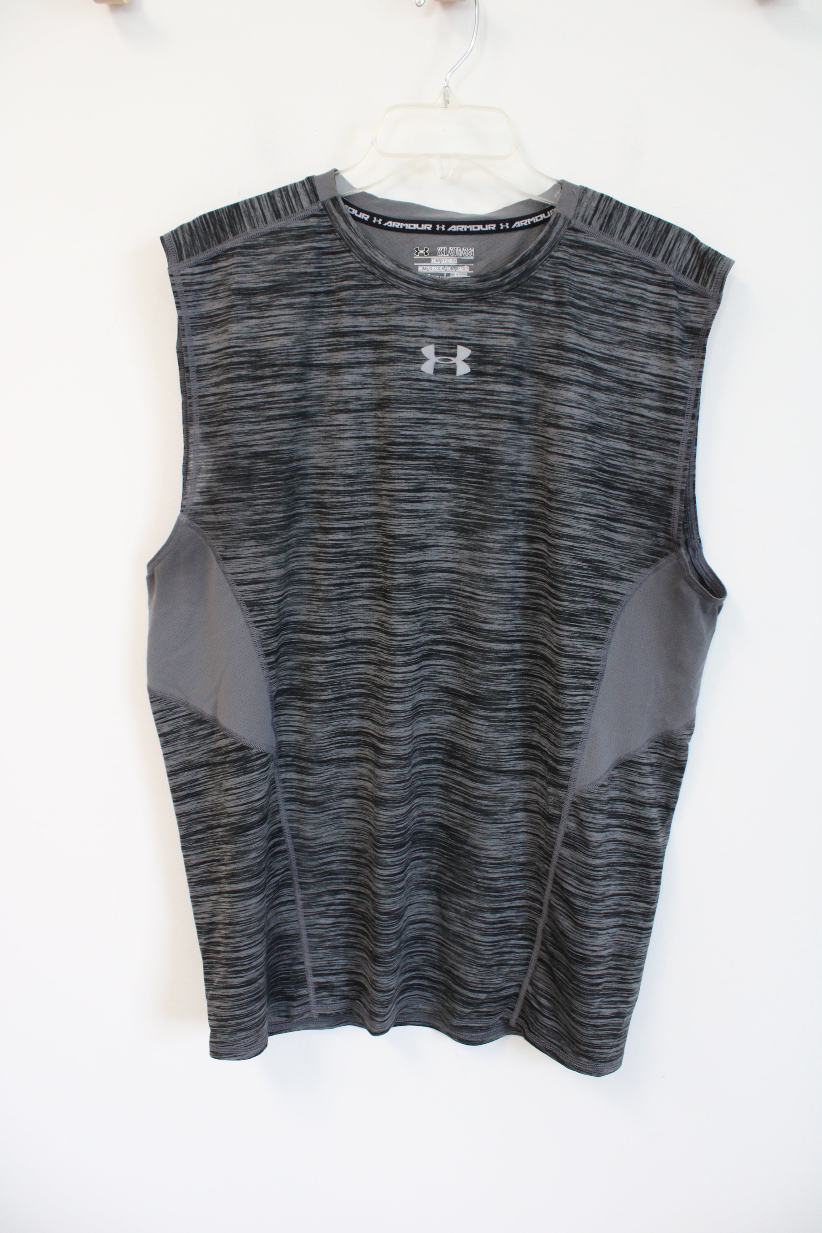 Under Armour Gray Patterned Muscle Tank | 3XL