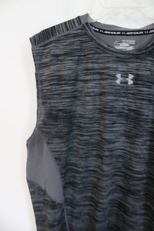 Under Armour Gray Patterned Muscle Tank | 3XL