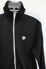 Southpole Black & White Zip Up Athletic Jacket | M