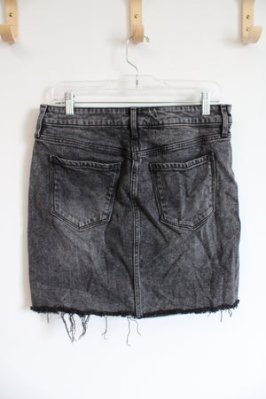 Old Navy Black Denim Mini Skirt | 8