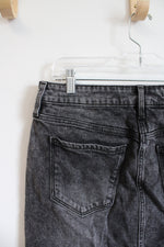 Old Navy Black Denim Mini Skirt | 8