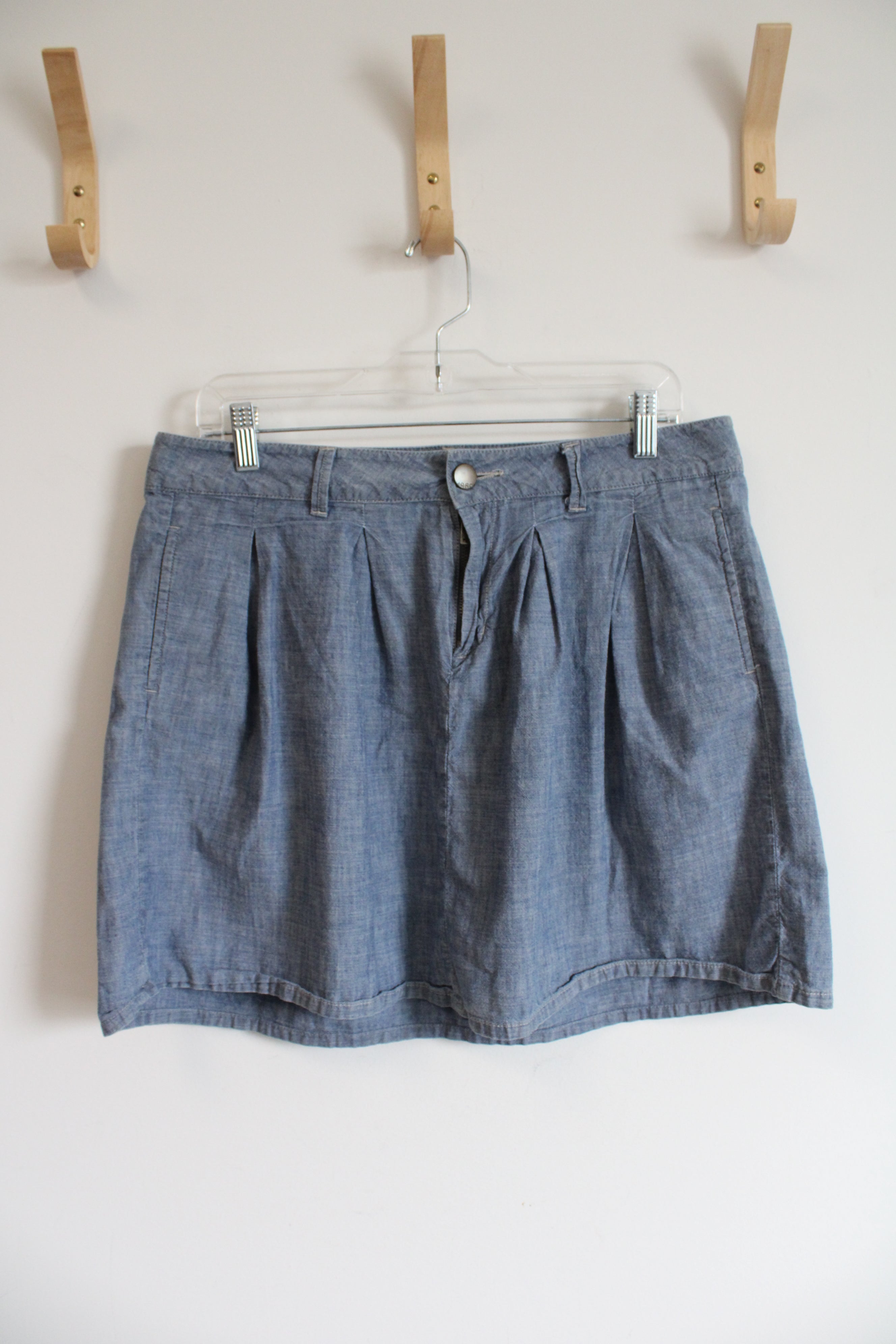 Gap Blue Chambray Denim Mini Skirt | 6/28 (M)