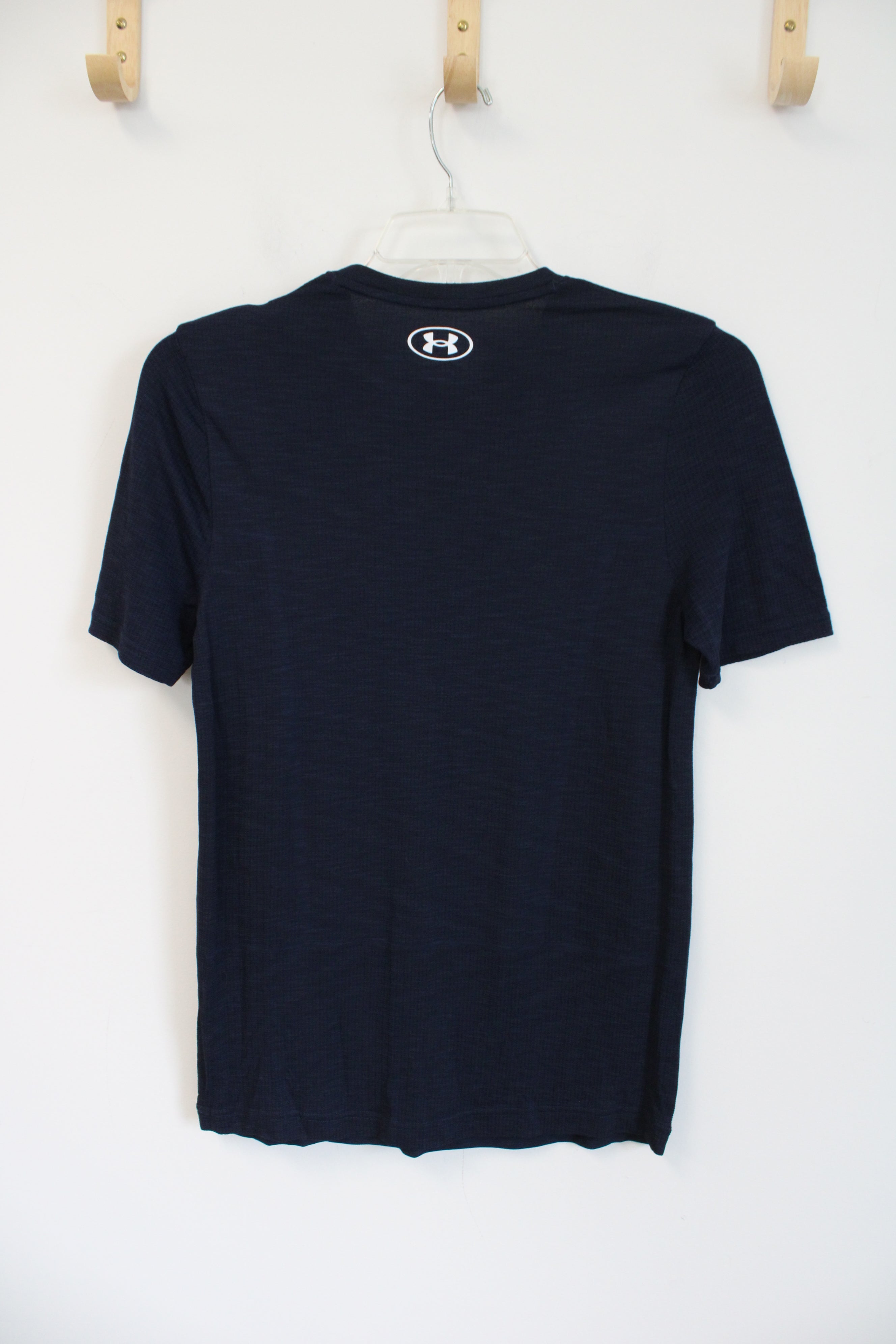 Under Armour Seamless Navy Athletic Shirt | S