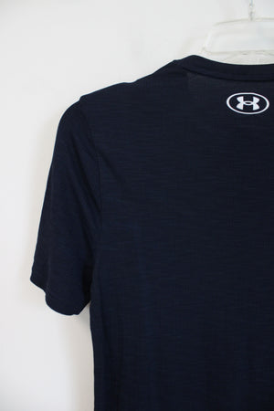 Under Armour Seamless Navy Athletic Shirt | S