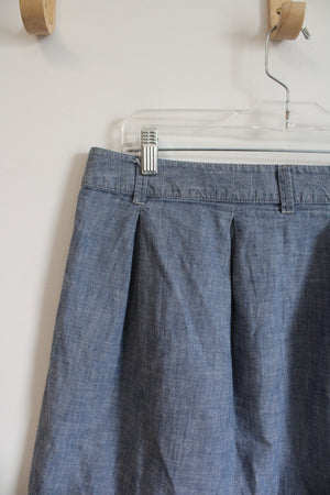 Gap Blue Chambray Denim Mini Skirt | 6/28 (M)