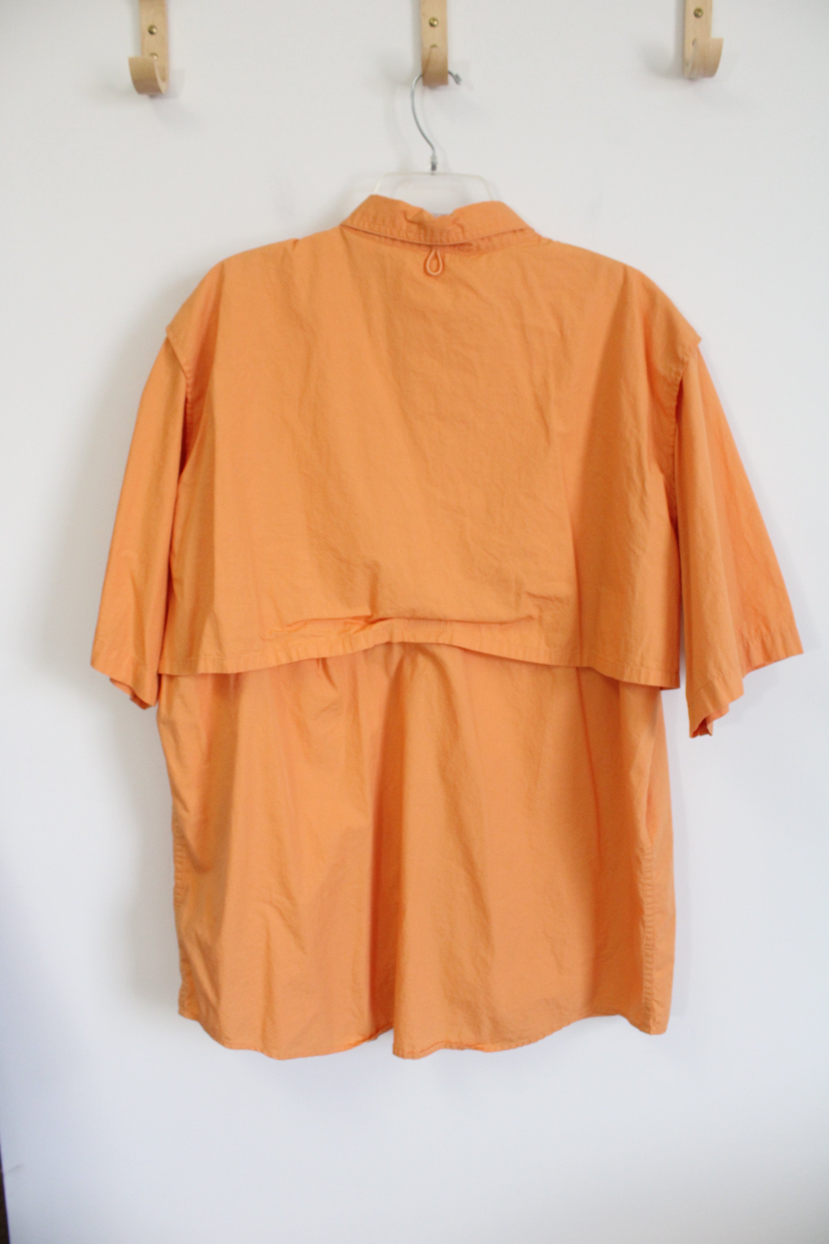 Worldwide Sportsman Orange Button Down Shirt | 2XL