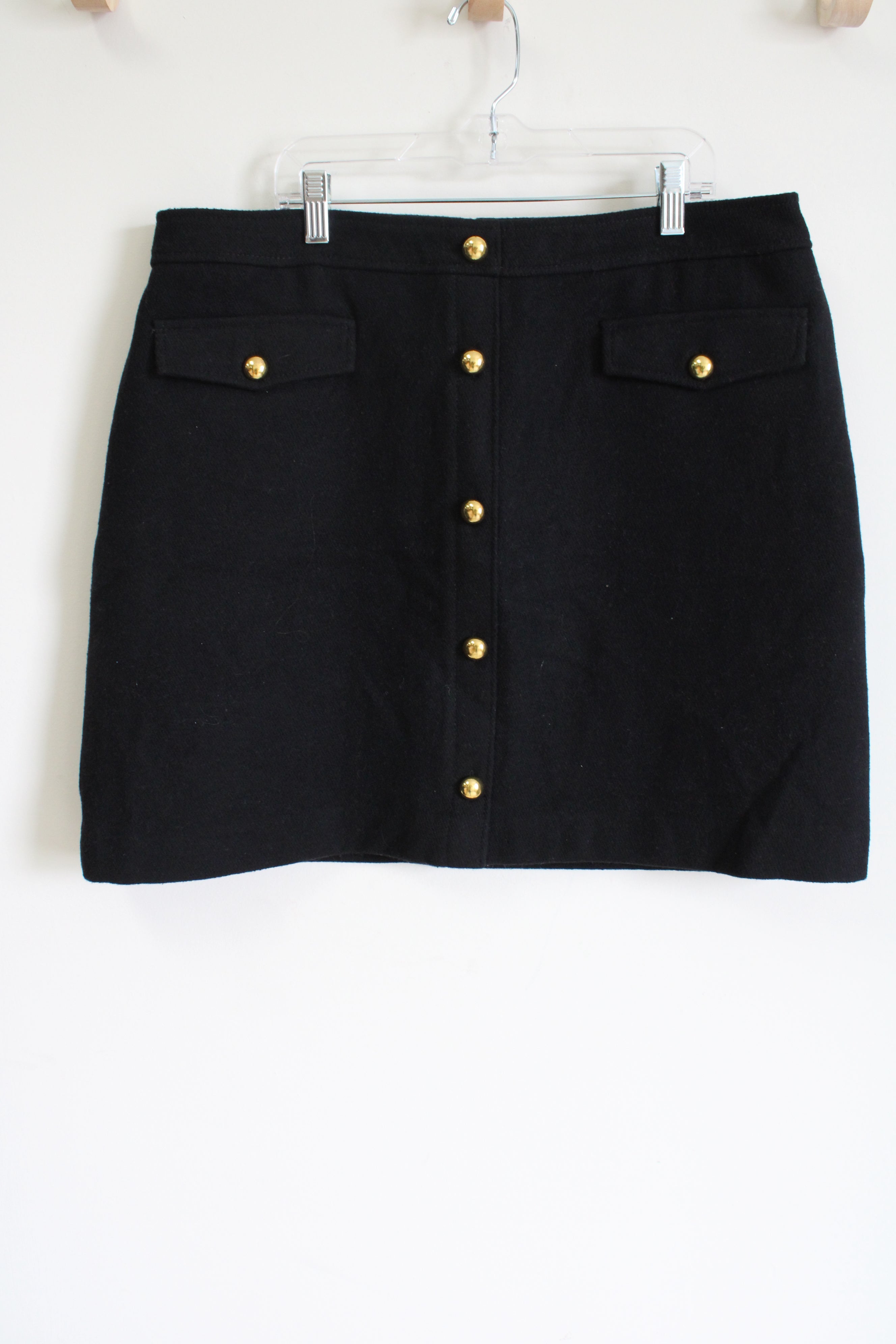 Black skirt outlet loft