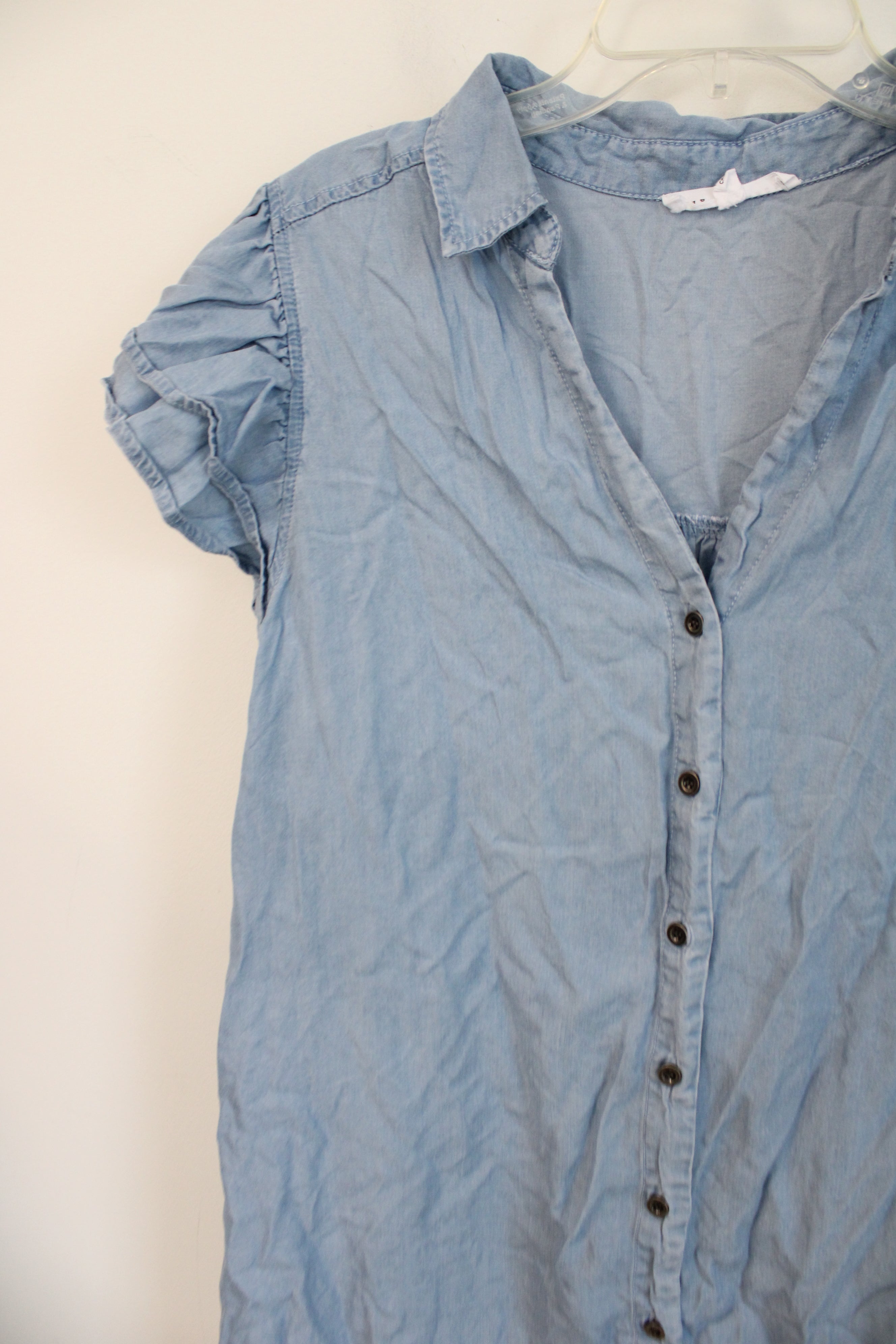 Jane + Delancey Chambray Button Down Dress | 1X