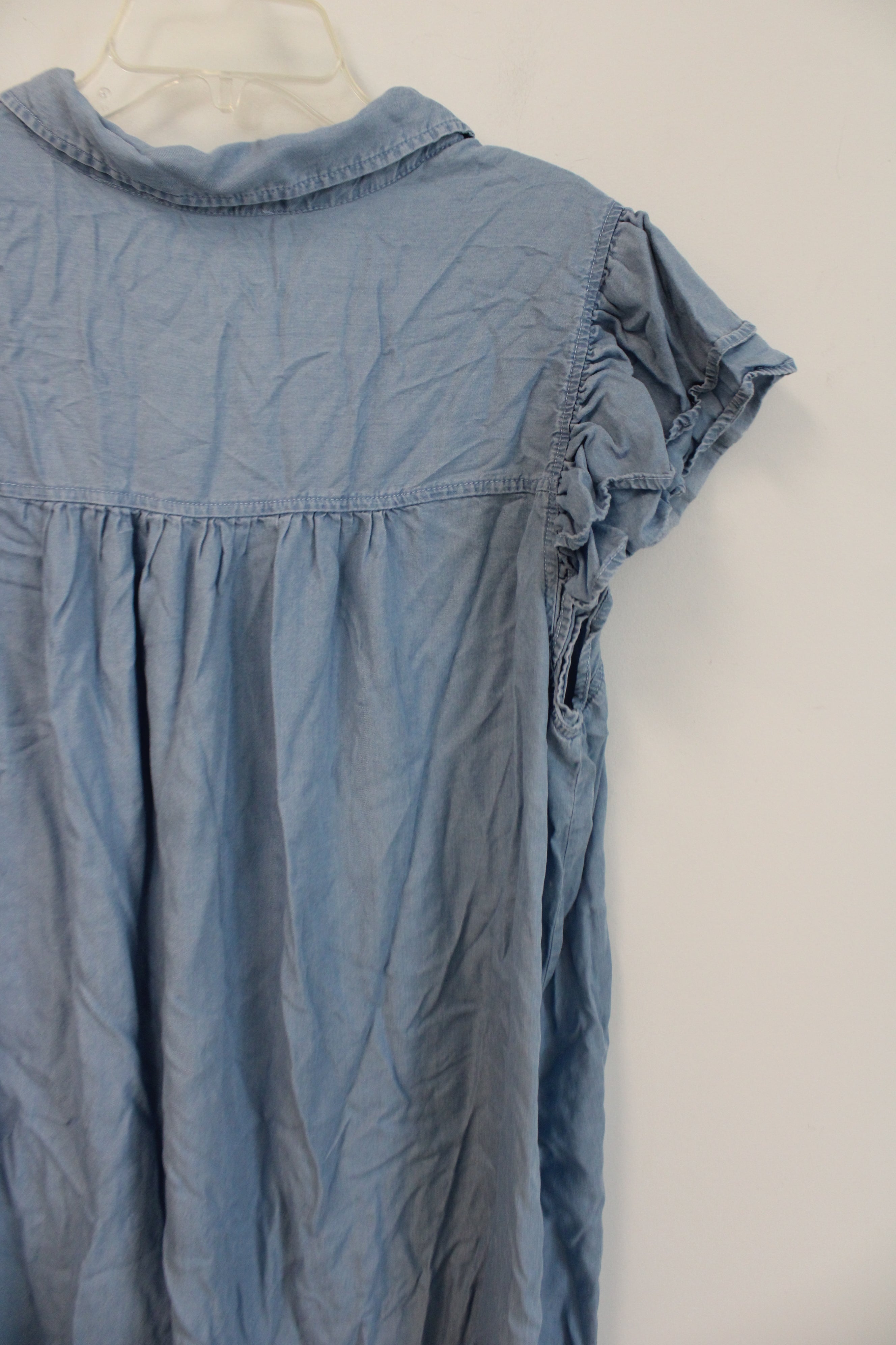 Jane + Delancey Chambray Button Down Dress | 1X