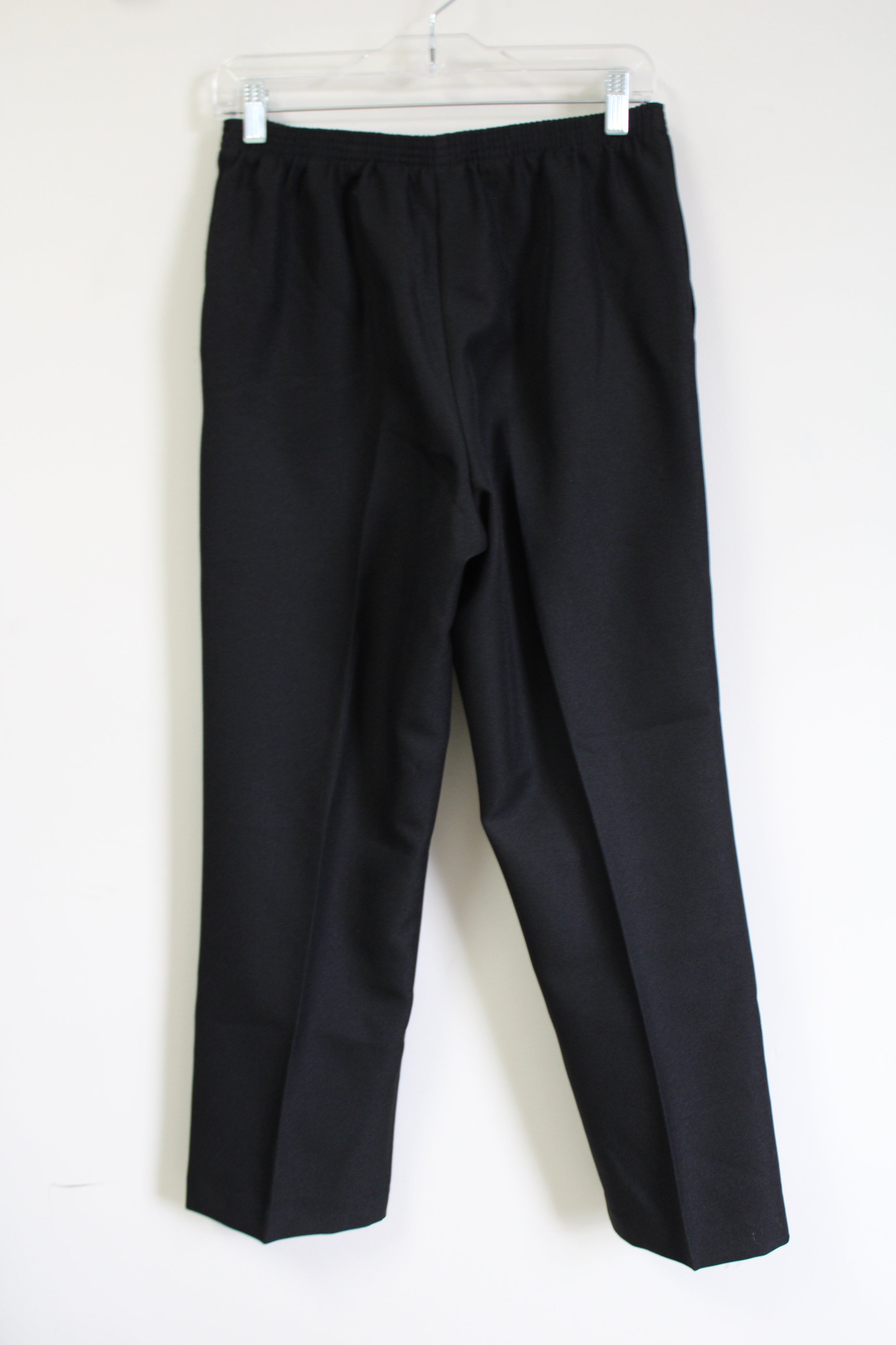 Alfred Dunner Black Trouser Pant | 8 Petite