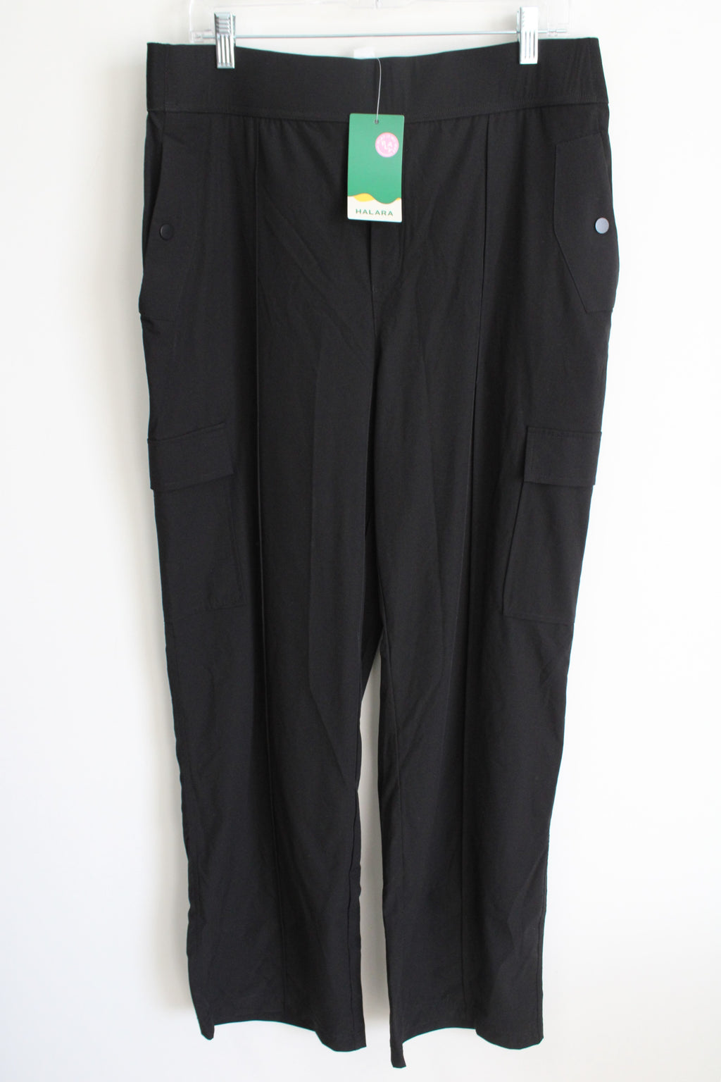 NEW Halara Black Wide Leg Stretch Pant | XL